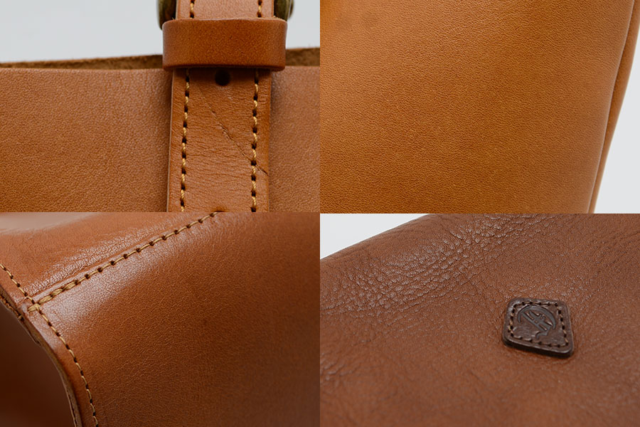 GALE LEATHER WIDETOTE